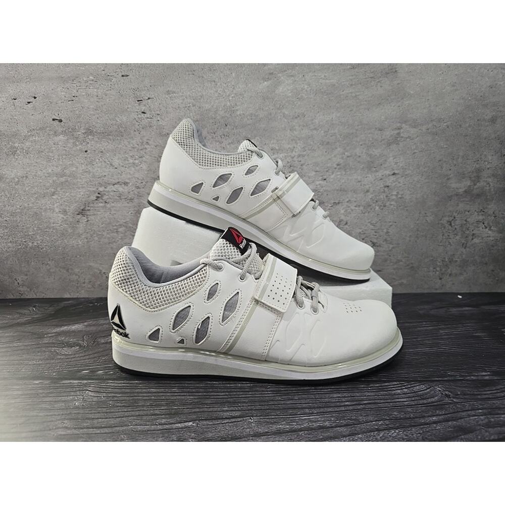 Reebok CrossFit Lifter Training Shoes White / Grey Mens Size 9 BD2632